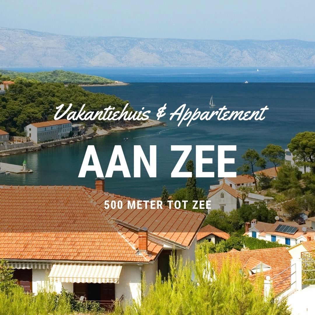 vakantiehuis of appartement aan zee in Kroatië