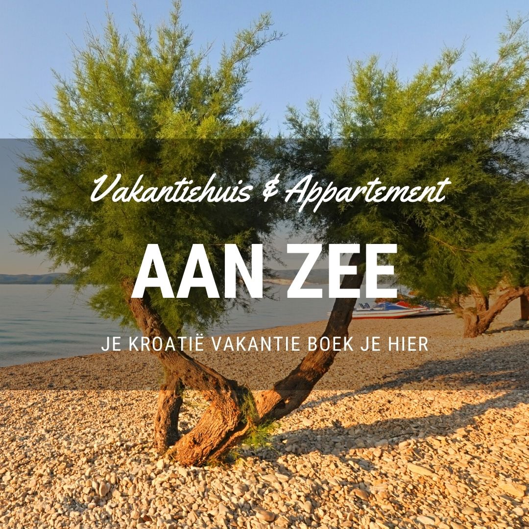 Vakantiehuis aan zee Kroatië