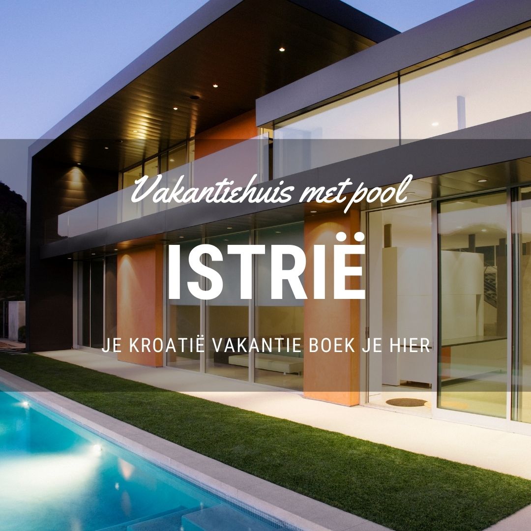 vakantiehuis met zwembad in Istrië